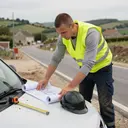 Image décorative illustrant Construction de réseaux électriques et de télécommunications à Saint-Étienne-du-Grès