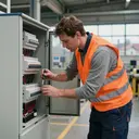 Image décorative illustrant Conception d'ensemble et assemblage sur site industriel d'équipements de contrôle des processus industriels à Angers